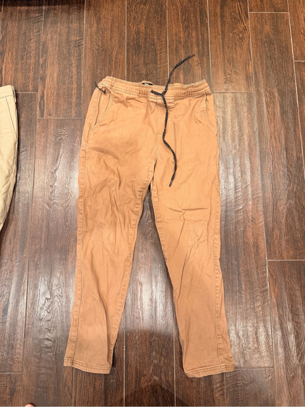 RSQ Jeans Drawstring Jogger Pants | Men’s Medium | Beige/Tan